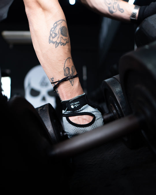 GUANTES PARA GYM W1 - GRIS