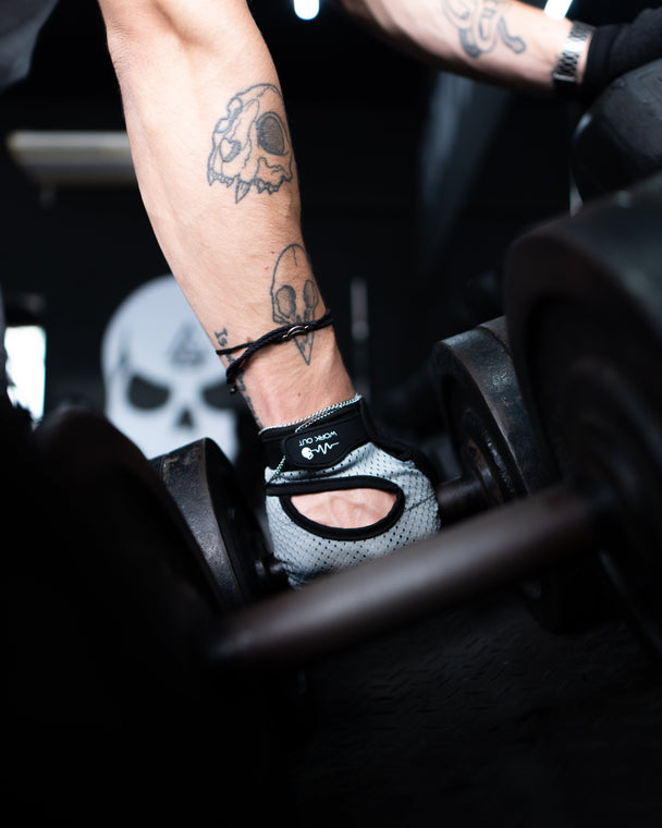 GUANTES PARA GYM W1 - GRIS