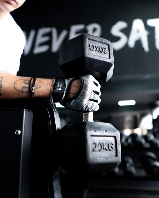 GUANTES PARA GYM W1 - GRIS