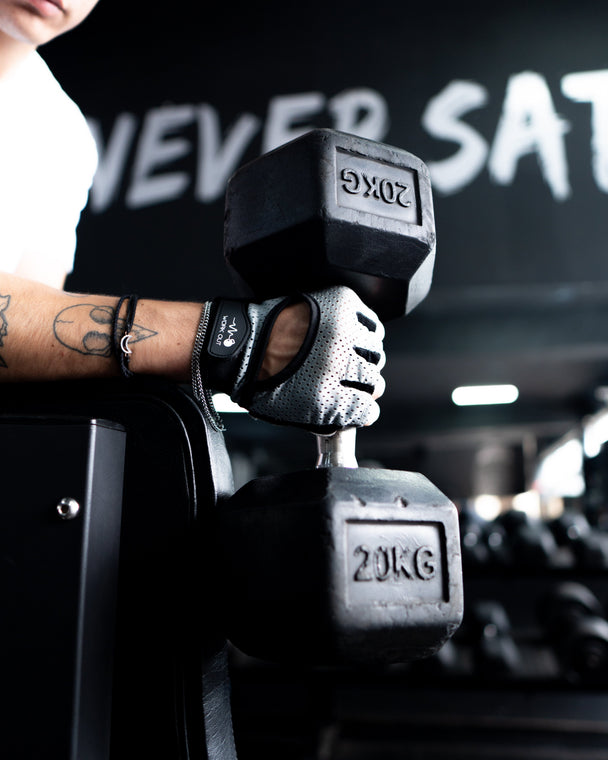 GUANTES PARA GYM W1 - GRIS