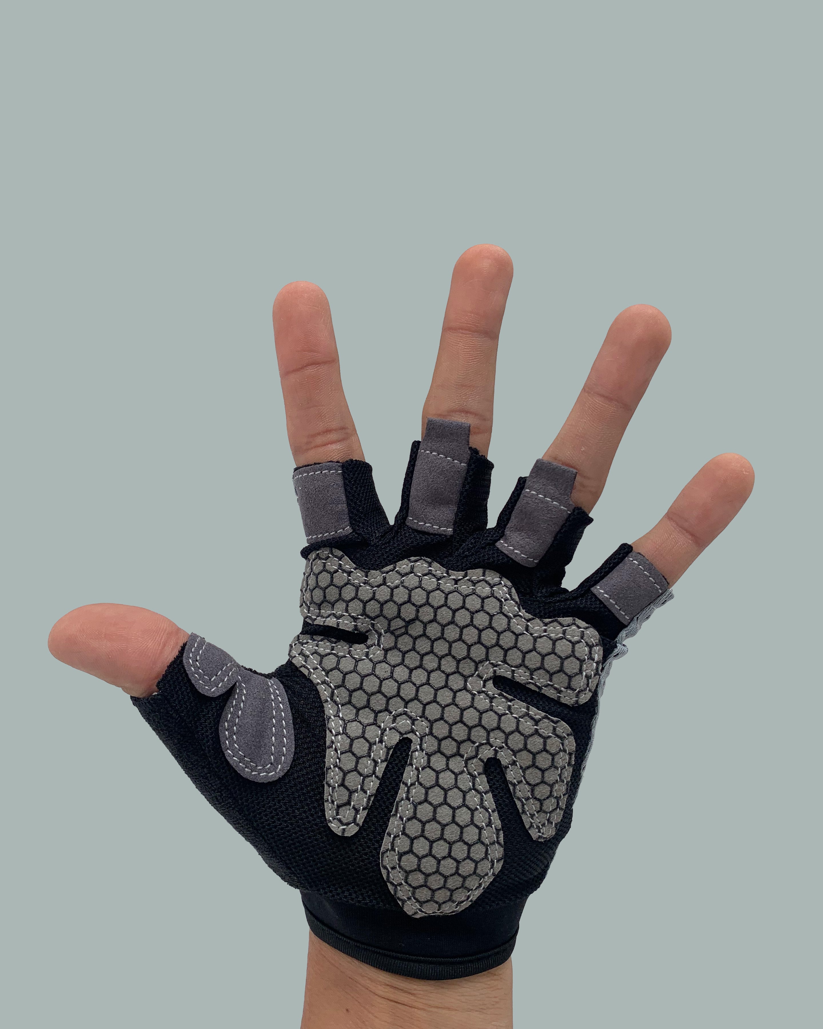 GUANTES PARA GYM - NEGRO